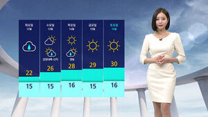 [날씨] 내일까지 전국 요란한 봄비&hellip;번개&middot;우박 주의