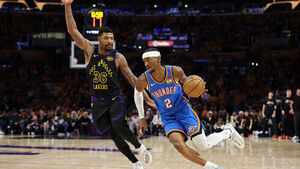 NBA '디펜딩 챔프' OKC, 레이커스에 4연승&hellip;서부 결승 진출