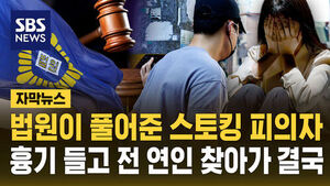 [자막뉴스] 법원이 풀어준 스토킹 피의자, 흉기 들고 전 연인 찾아가 자해 후 사망