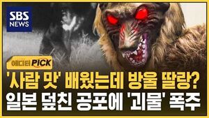 [에디터픽] '사람 맛' 배웠는데 방울 딸랑?..일본 덮친 공포에 급기야 괴물을