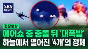 [현장영상] 미국서 에어쇼 도중 '쾅' 현장 뒤집은 상황 보니