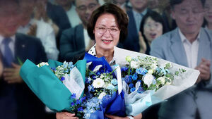 추미애, 첫 여성 광역단체장&hellip;민주, 인천&middot;충청 '탈환'