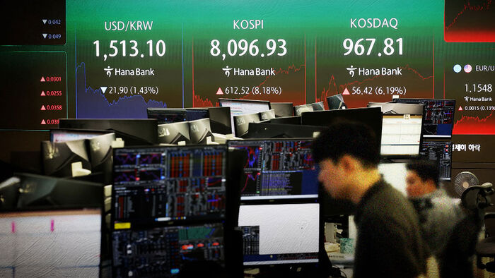 KOSPI Rebounds by 800 Points in One Day; 'Fear Index' Hits Record High