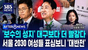 [AFTER 8NEWS] '보수의 성지' 대구보다 더 빨갛다&hellip;서울 2030 여성들 표심 보니 '대반전'