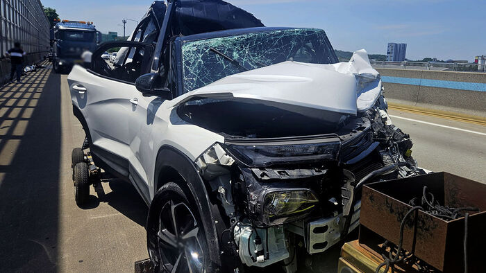8-Vehicle Pileup After 4.5-Ton Truck Collision Leaves 3 Injured