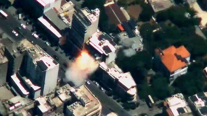 Israel Strikes Hezbollah in Beirut, Iran Warns Negotiations 'Impossible'
