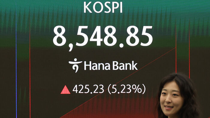 KOSPI Market Cap Reclaims 7 Quadrillion Won Mark After 7 Trading Days