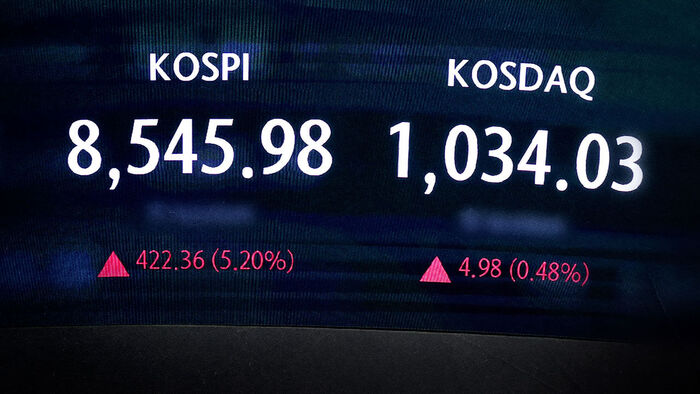 KOSPI Surges 5.2% on News of End to War; Inflationary Pressures Persist