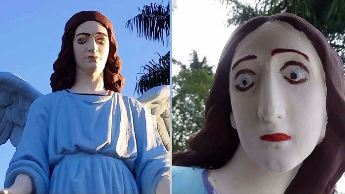 "Thought It Was a Horror Movie": Botched Restoration Becomes Unexpected Tourist Attraction