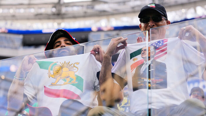 'Block the Pre-Revolution Iranian Flag': A 'Flag Game of Hide-and-Seek' at World Cup Stadiums