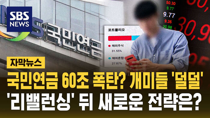 National Pension Service's 60 Trillion Won 'Bomb'? Retail Investors Anxious... What Is the New Strategy After 'Rebalancing'?