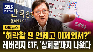 [자막뉴스] "허락할 땐 언제고 이제와서?"&hellip;레버리지 ETF, '상장폐지' 얘기까지 나왔다