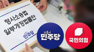 "형소법 개정, 마지막 퍼즐" vs "대안 법안 당론 추진"