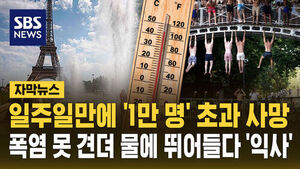 '1만 명' 초과 사망&hellip;"폭염 못 견뎌" 물에 뛰어들다 '익사'