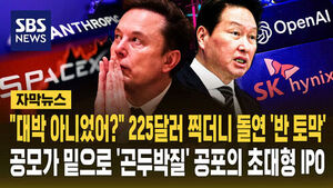 [자막뉴스] "대박 아니었어?" 225달러 찍더니 돌연 '반 토막'&hellip;공모가 밑으로 '곤두박질' 공포의 초대형 IPO