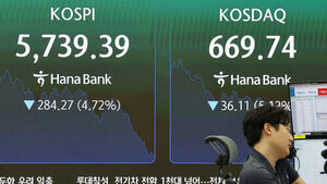 급락장에 또 코스피&middot;코스닥서 잇단 매도 사이드카