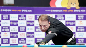 부진 길어지는 산체스, PBA 128강서 와일드카드 선수에 덜미