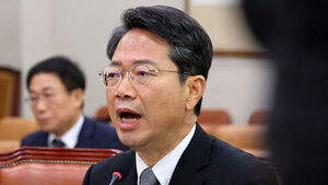 김승원 법무부 장관 후보자가 15일 국회 법제사법위원회에서 열린 인사청문회에서 질문에 답하고 있다. 