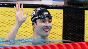 Hwang Sun-woo "Achieved Season-Best in 100m Freestyle&hellip; Will Give It Everything in Finals"