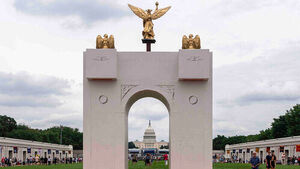 Trump Says Washington Arch to Double as Military Facility with Snipers