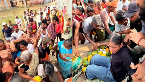 Sudden Chaos in India's Flood-Hit Zone... What the Video Shows