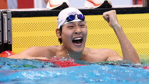 Kim Young-beom Rushes to 50m Freestyle Final in 1st Place with Asian Games Record... Starts Quest for 2nd Straight 800m Freestyle Relay Title [AG Video]