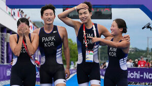 South Korea Finishes 4th in Triathlon Mixed Relay, Concludes Campaign Without Medals