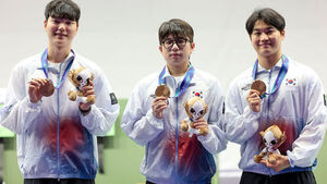Shooter Park Ha-jun Leads Team to Bronze with Late Surge... "Gold Tomorrow"