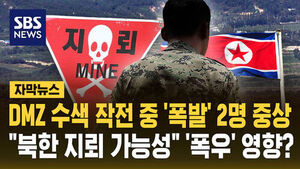 Explosion During DMZ Search Operation Leaves Army Officer Severely Injured... "Possible North Korean Landmine"