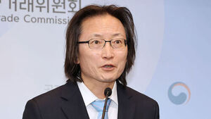 주병기 공정거래위원장이 21일 세종시 정부세종청사에서 열린 출입기자간담회에서 현안 관련 질문에 답하고 있다. (사진=연합뉴스)