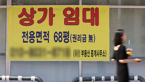 전국 일반상가 평균 공실률이 13%대를 넘어서고 17개 시&middot;도 중 16곳의 공실률이 5년 전 대비 상승한 것으로 나타났다. 28일 국회 국토교통위 소속 더불어민주당 황희 의원이 한국부동산원으로부터 제출받은 자료에 따르면 2분기 전국 공실률은 2024년 3분기 이후 7개 분기 연속 상승해 2021년 이후 최고치를 기록했다. 사진은 이날 서울 한 상가에 임대 관련 안내문이 붙어있는 모습.