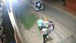 ATM Dragged Behind Car: Entire Machine Ripped Out With 7.5 Million Won Inside