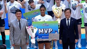GS칼텍스 7번째 '정상'&hellip;MVP에 실바
