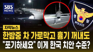 [자막뉴스] "대한민국 치안의 민낯" 차 발로 차고 흉기 꺼냈는데&hellip;경찰은 "못 찾으니 포기하세요"
