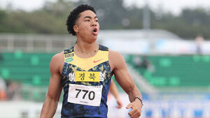 조엘진, 육상 남자 200m도 우승&hellip;20초 47 대회신기록