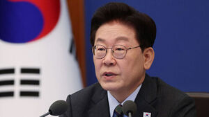 이재명 대통령이 20일 청와대에서 열린 국무회의에서 발언하고 있다.