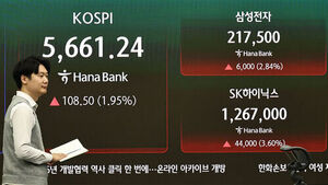 코스피, 반발 매수세에 3% 반등하며 5,700선&hellip;코스닥 2.5%↑
