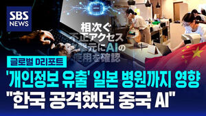 [글로벌D리포트] 일본 병원까지 영향&hellip;"한국 공격했던 중국 AI"