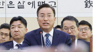 이정현 검찰총장 직무대행이 22일 국회 법제사법위원회에서 열린 공소청(구 대검찰청)에 대한 국정감사에서 의원 질의에 답하고 있다.