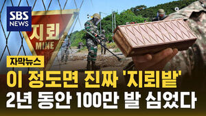 [자막뉴스] 이 정도면 진짜 '지뢰밭'&hellip;2년 동안 100만 발 심은 북한