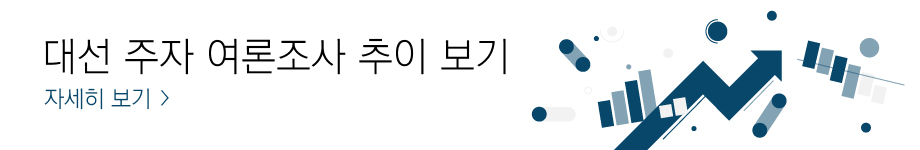 대선 주자 여론조사 추이보기