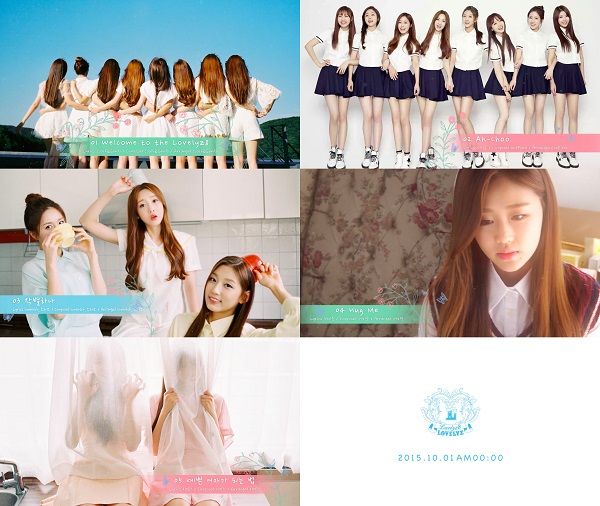 기사 대표 이미지:러블리즈, 미니 1집 비밀 풀렸다 앨범 수록곡 공개