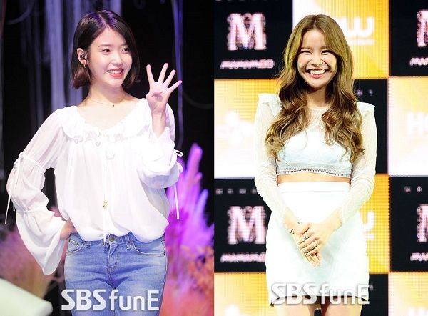 기사 대표 이미지:아이유-마마무 솔라, 秋心 사로잡은 짙은 복고 감성