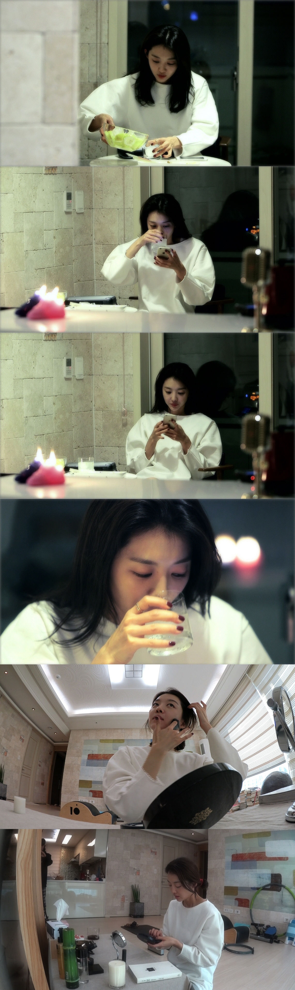 기사 대표 이미지:살미도 장희진, 혼술 마시고 게임하고…이런 여배우 보셨나요