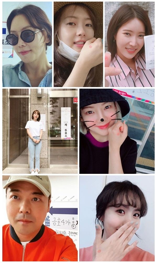 기사 대표 이미지:‘김정은-전현무-고아라 등’…★들, 지방선거 투표 완료 인증
