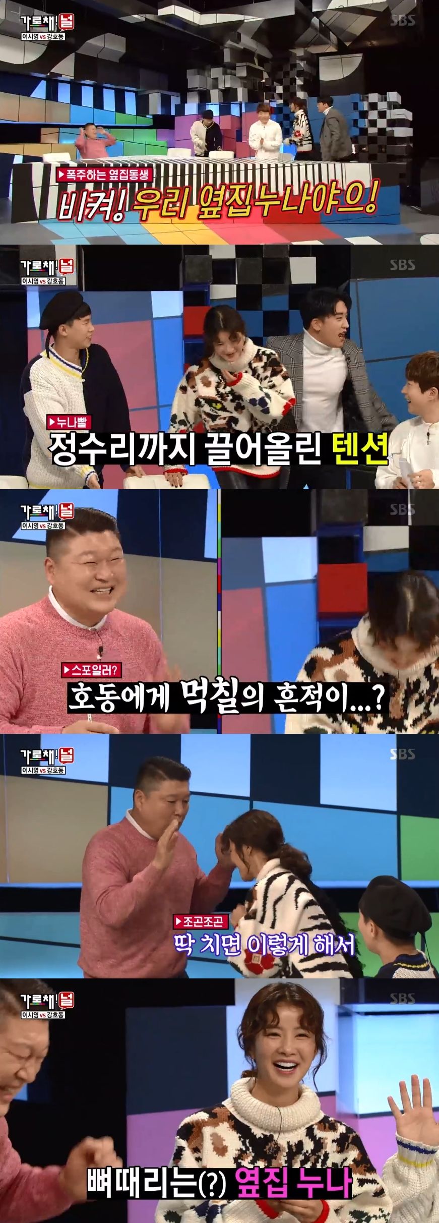 기사 대표 이미지:가로채널 배우 이시영, 인간 샌드백 강호동 뼈 때렸다…승리 "환호"