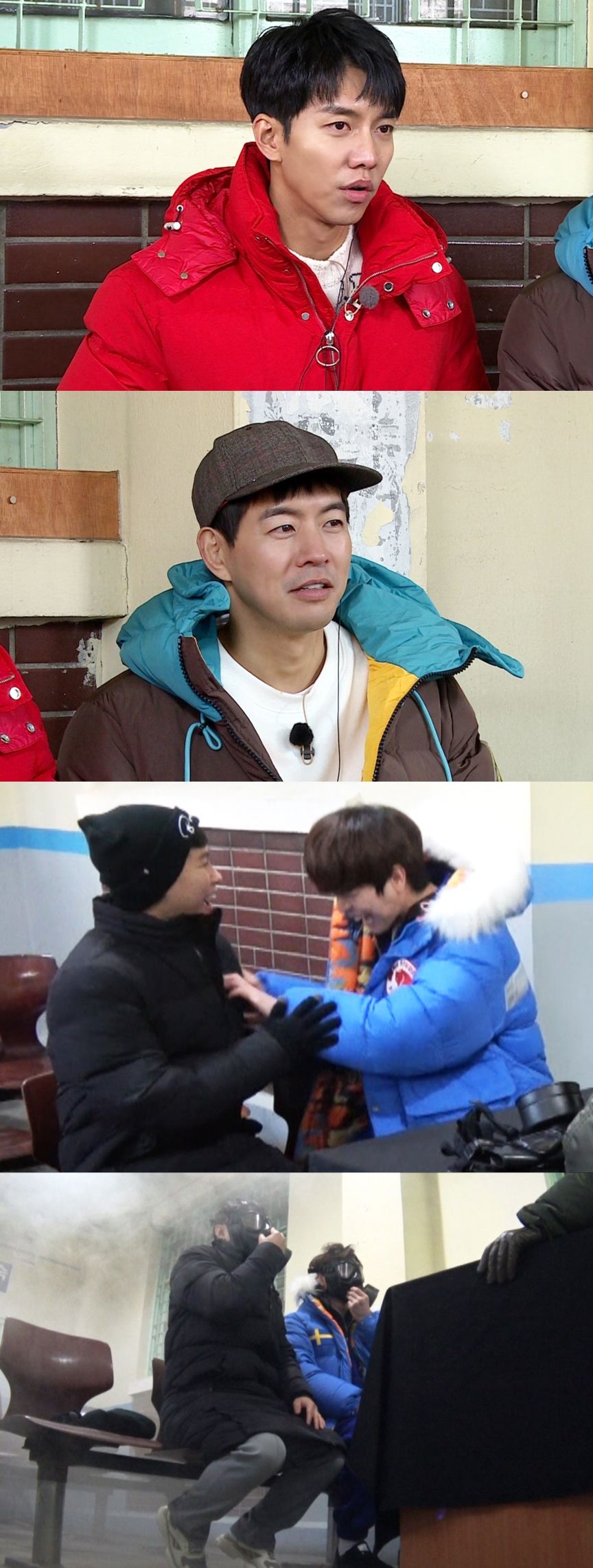 기사 대표 이미지:집사부일체, 화생방 훈련…"방독면 필요 없어" 사부에 멤버들 경악
