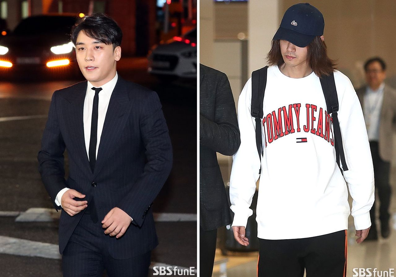 기사 대표 이미지:승리-정준영, 오늘(14일) 경찰 동시 출석…피의자 신분
