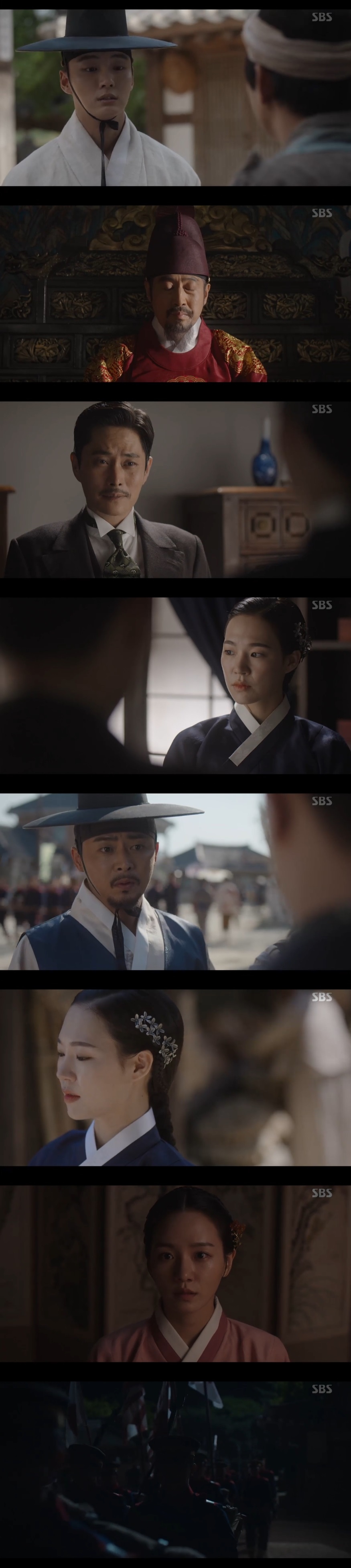 '녹두꽃' 일본군, 경복궁 진격했다…한예리, 이기찬 제안에 '군량미' 직감