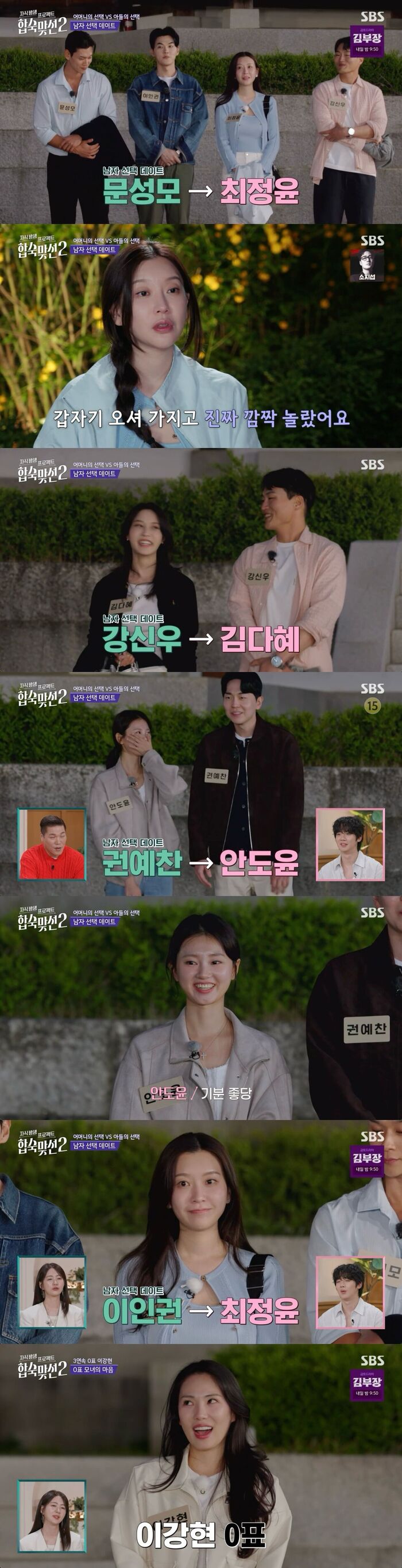 'Match To Marry: With Parents 2' Date Selection: Choi Jung-yoon Gets 2 Votes, Lee Kang-hyun Gets 0
